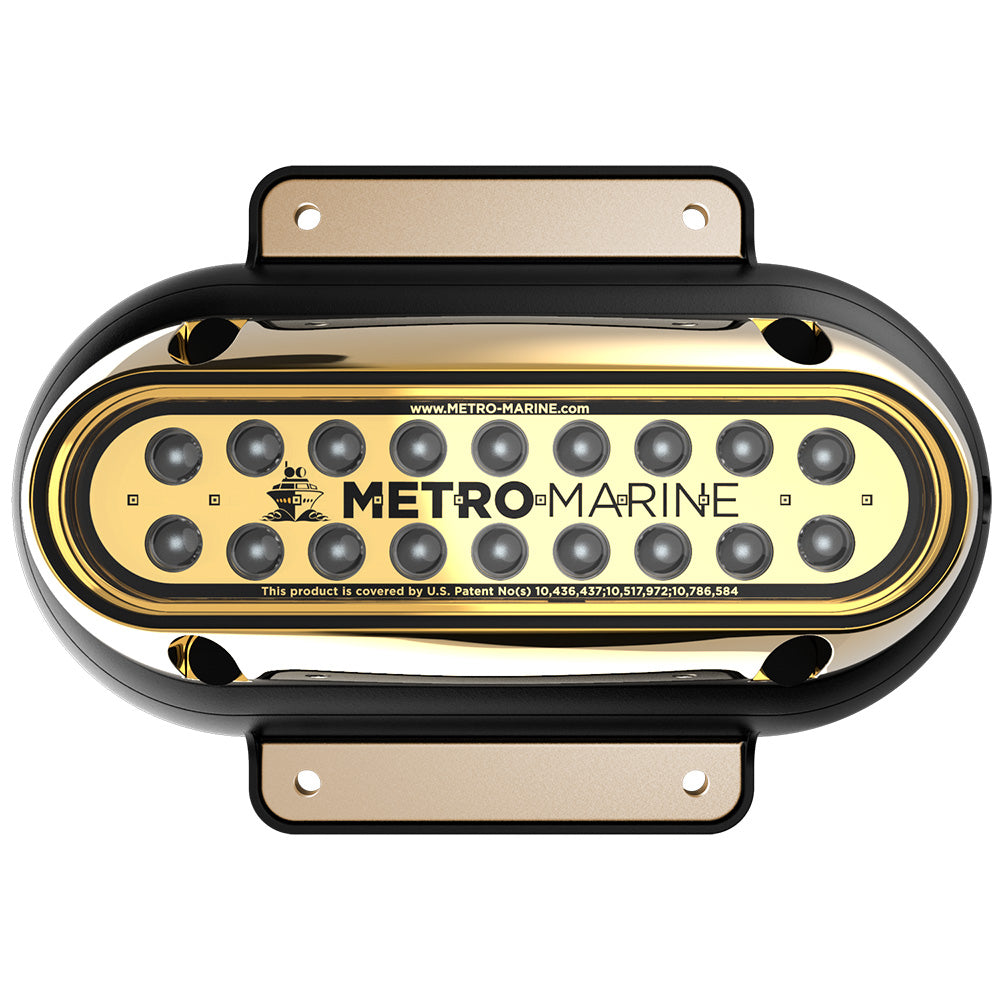 Metro Marine HighOutput Elongated Surface Mount Light wIntelligent Monochromatic LEDs Blue 45 Beam FSME1HB345