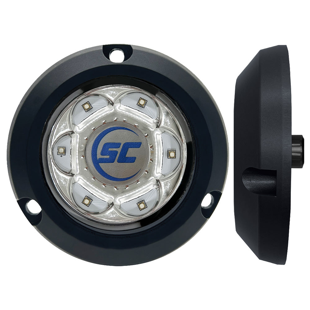 ShadowCaster SC2 Series Polymer Composite Surface Mount Underwater Light Bimini Blue SC2BBCSM