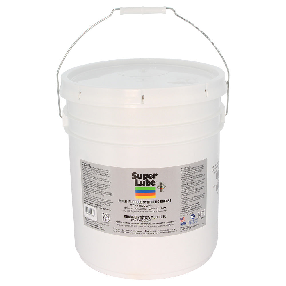 Super Lube MultiPurpose Synthetic Grease wSyncolon PTFE 30lbs 41030