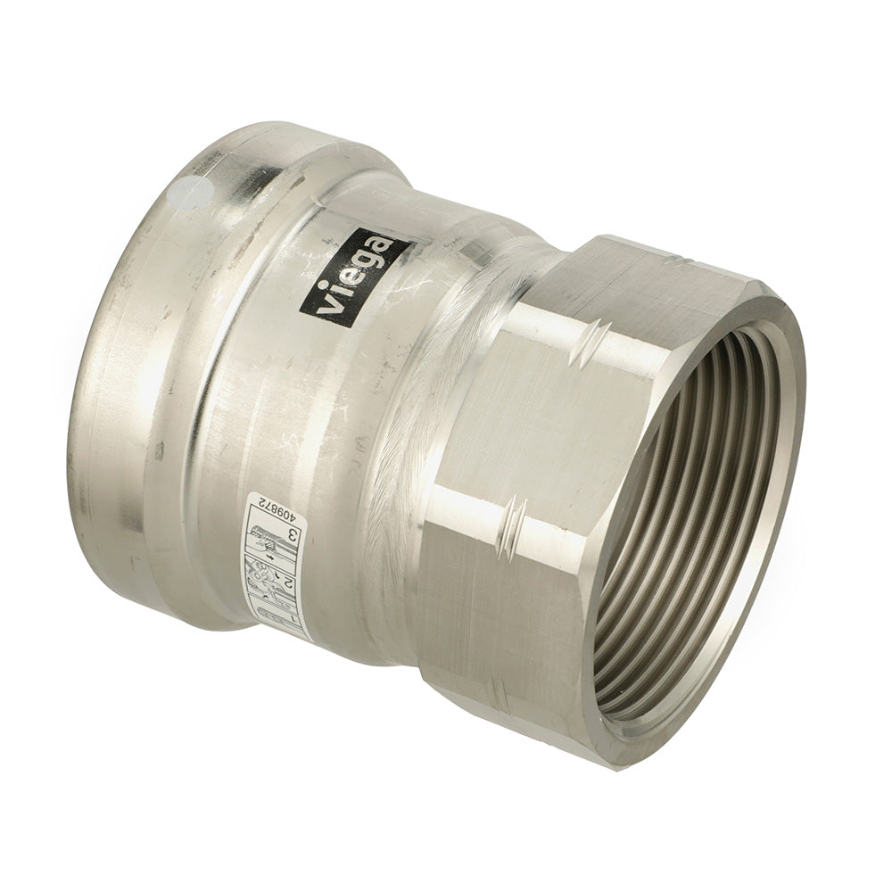 Viega MegaPress 316 FKM FPT Adapter 4 x 4 FPT 98325