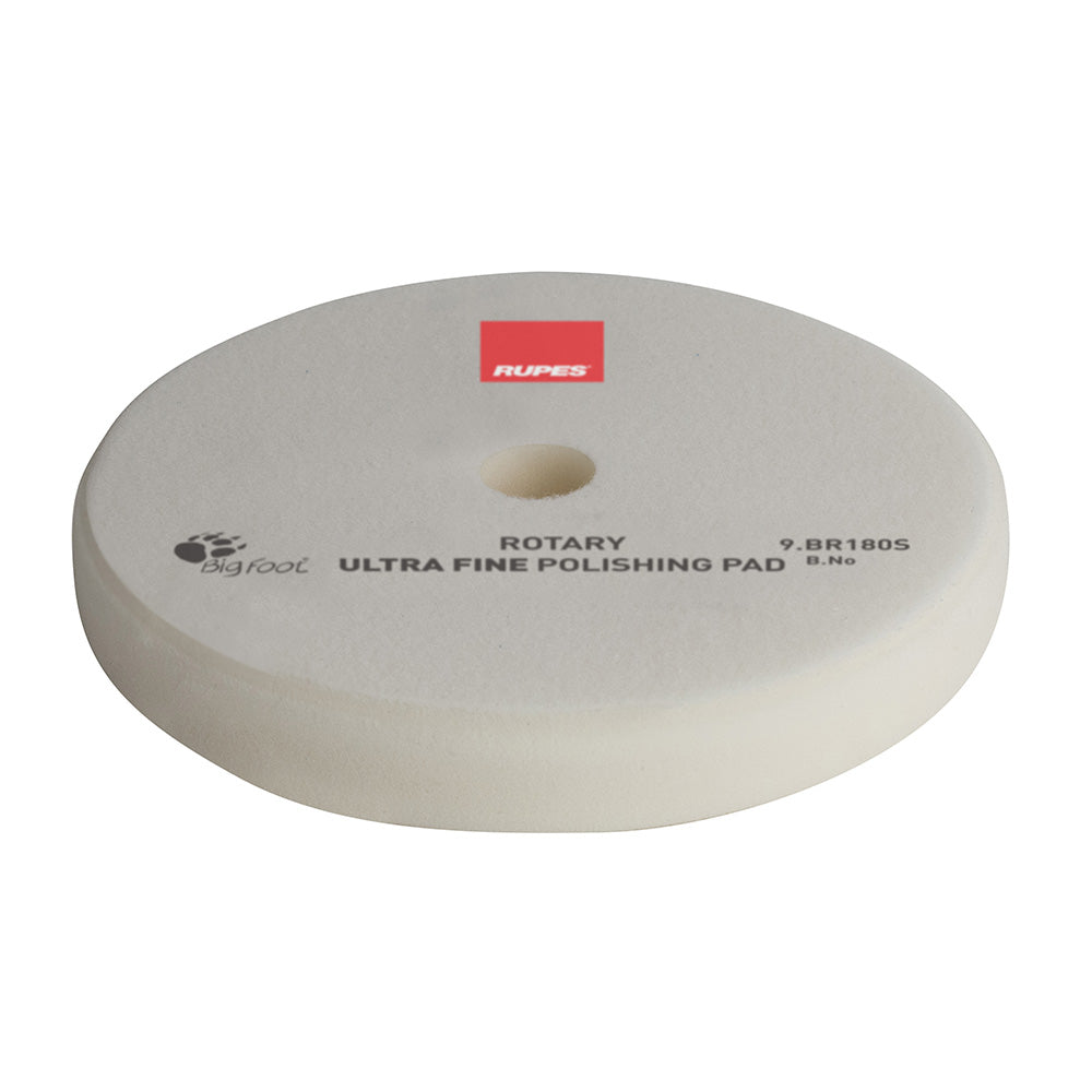RUPES Rotary UltraFine Polishing Foam Pad 155160mm White 9BR180S