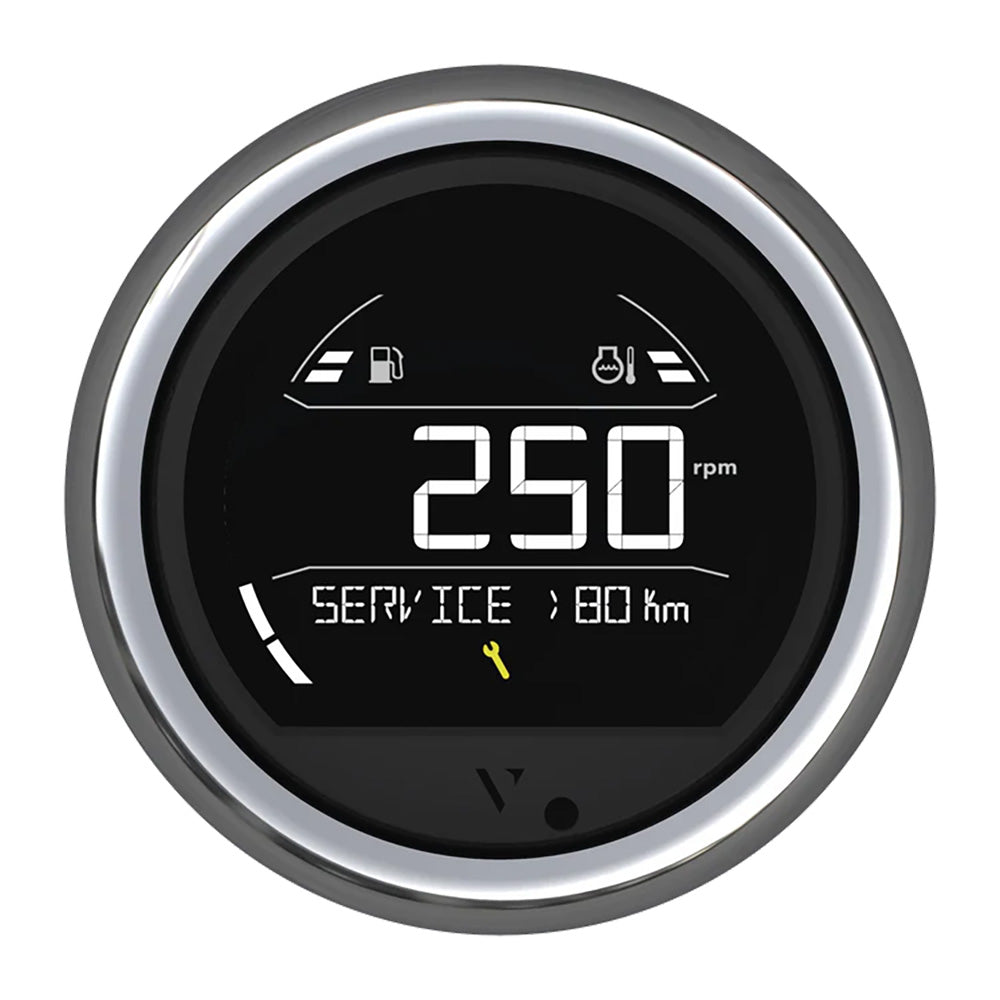 Veratron VL Digital 85 wRound Chrome Bezel B00205804