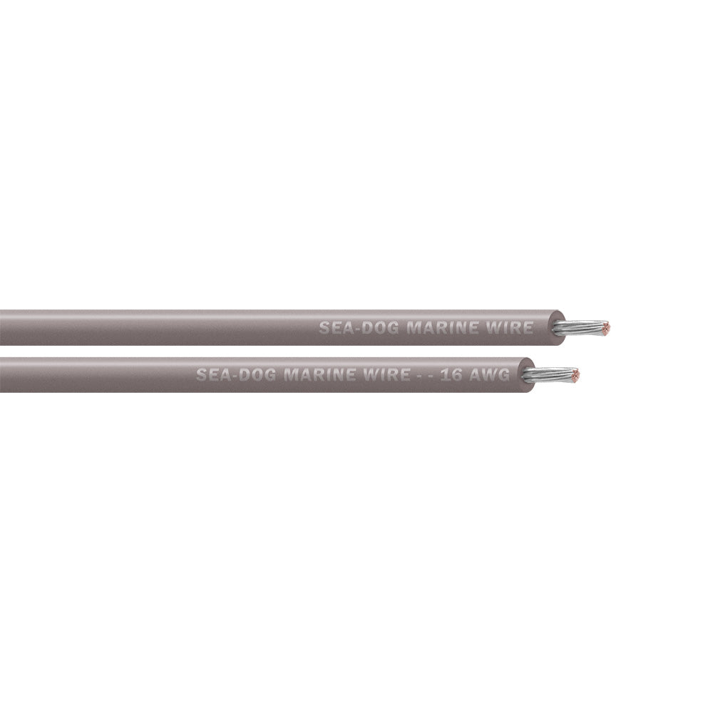 SeaDog 16 AWG Grey Primary Wire 500 8016117