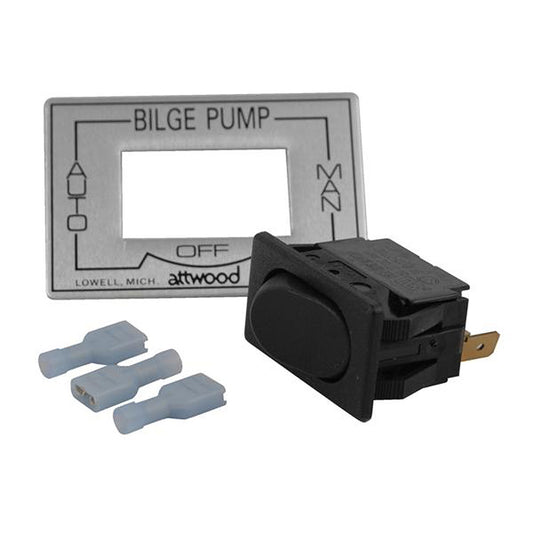Attwood 3Way AutoOffManual Bilge Pump Switch 7615A3