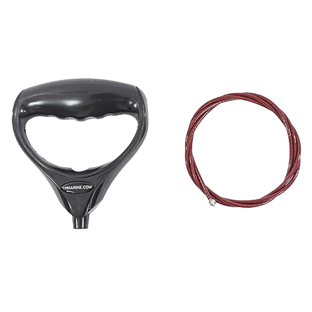 TH Marine GForce Trolling Motor Handle Cable Black GFH1GDP