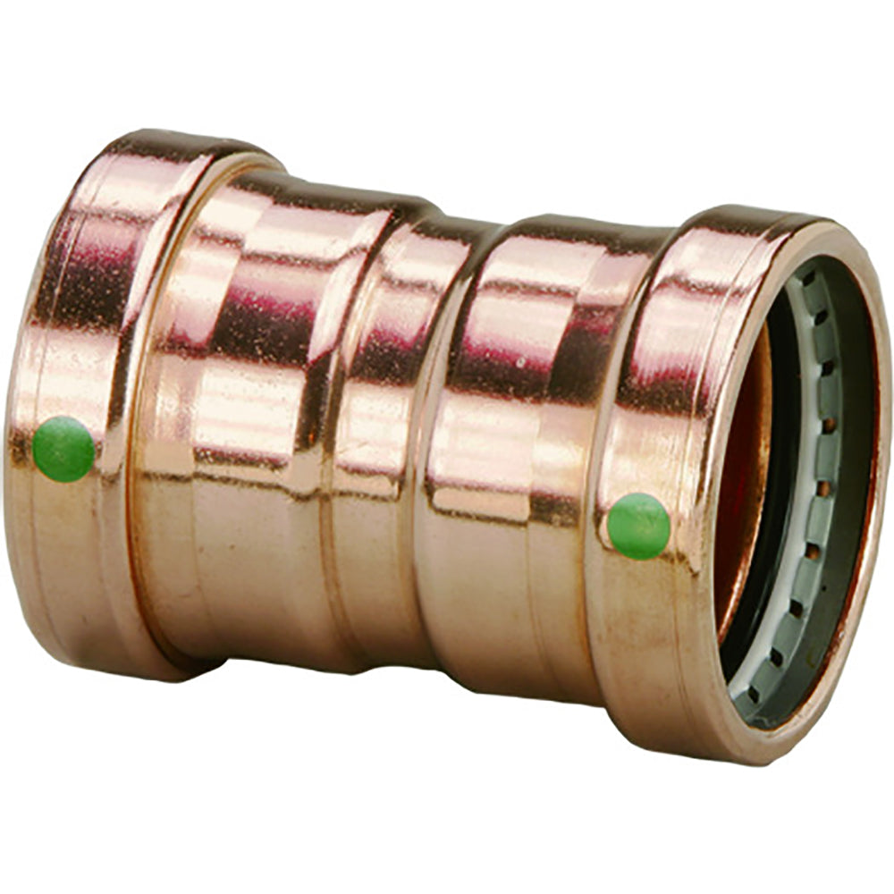 Viega ProPress 212 Copper Coupling wStop Double Press Connection Smart Connect Technology 20728