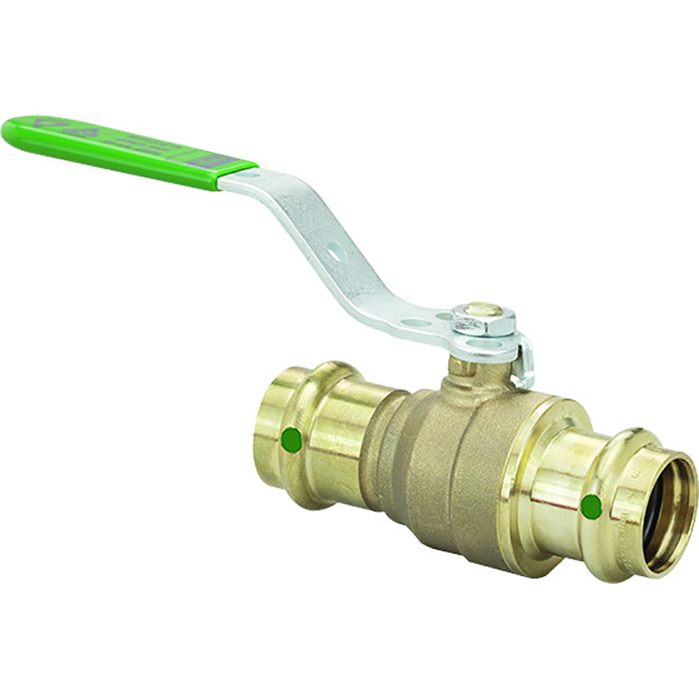 Viega ProPress 34 Zero Lead Bronze Ball Valve wStainless Stem Double Press Connection Smart Connect Technology 79928