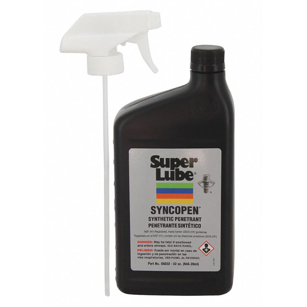 Super Lube Syncopen Synthetic Penetrant NonAerosol 1qt Trigger Sprayer 85032