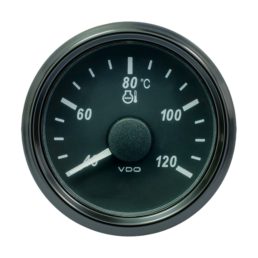 VDO SingleViu 52mm 2116 Water Temp Gauge Euro 120 C 29122 ohm A2C3833330030