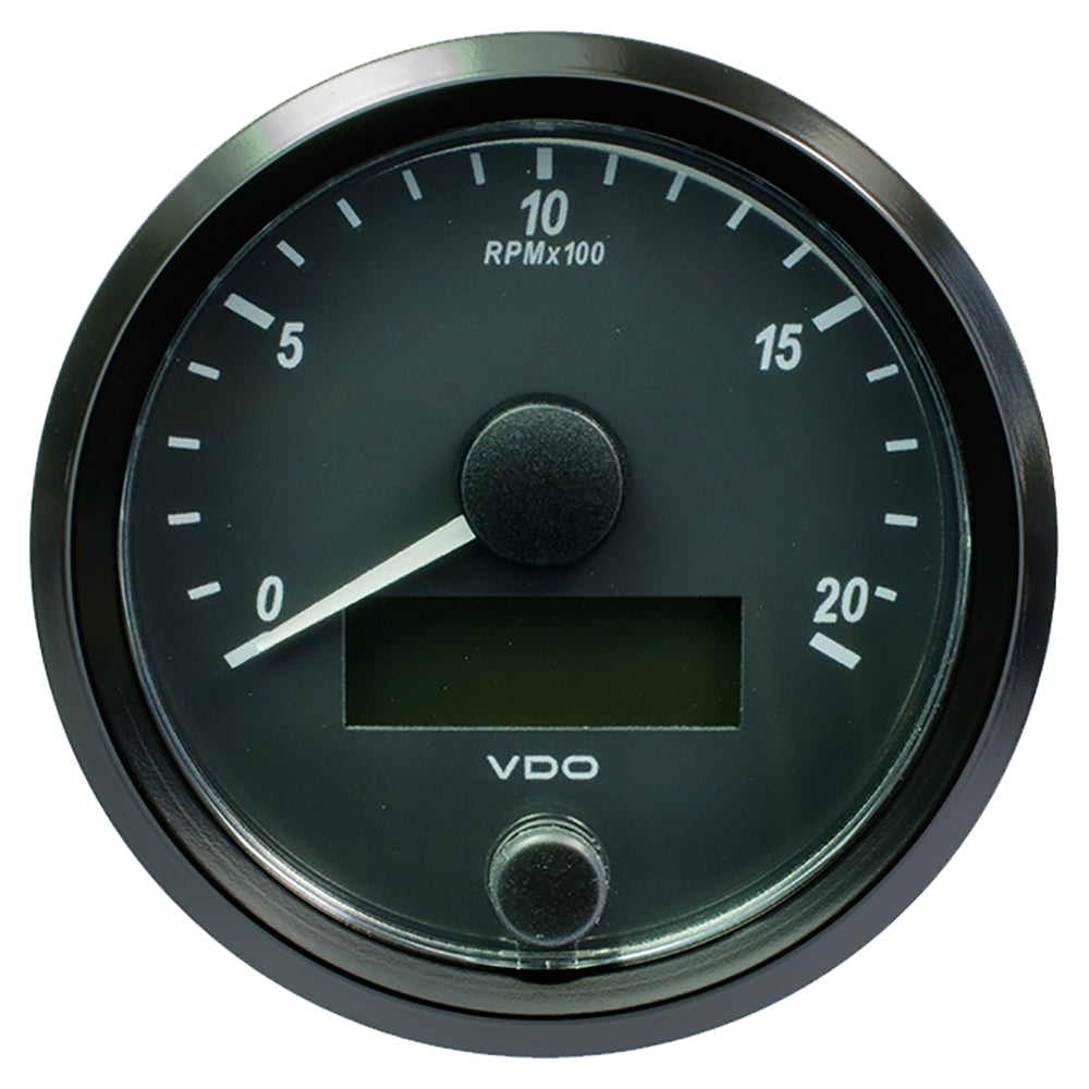 VDO SingleViu 80mm 318 Tachometer 2000 RPM A2C3832960030