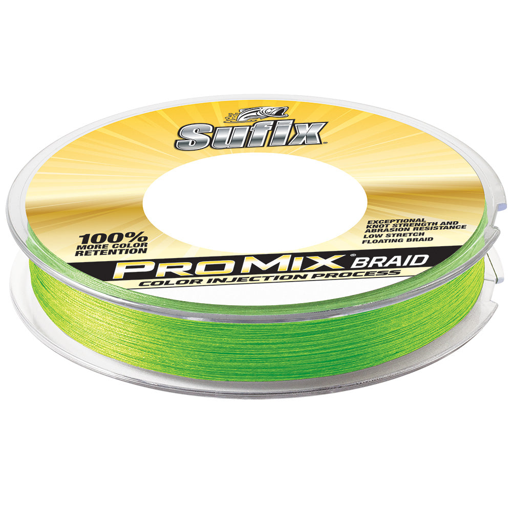 Sufix ProMix Braid 20lb Neon Lime 300 yds 630120L