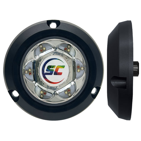 ShadowCaster SC2 Series Polymer Composite Surface Mount Underwater Light  Full Color SC2CCCSM