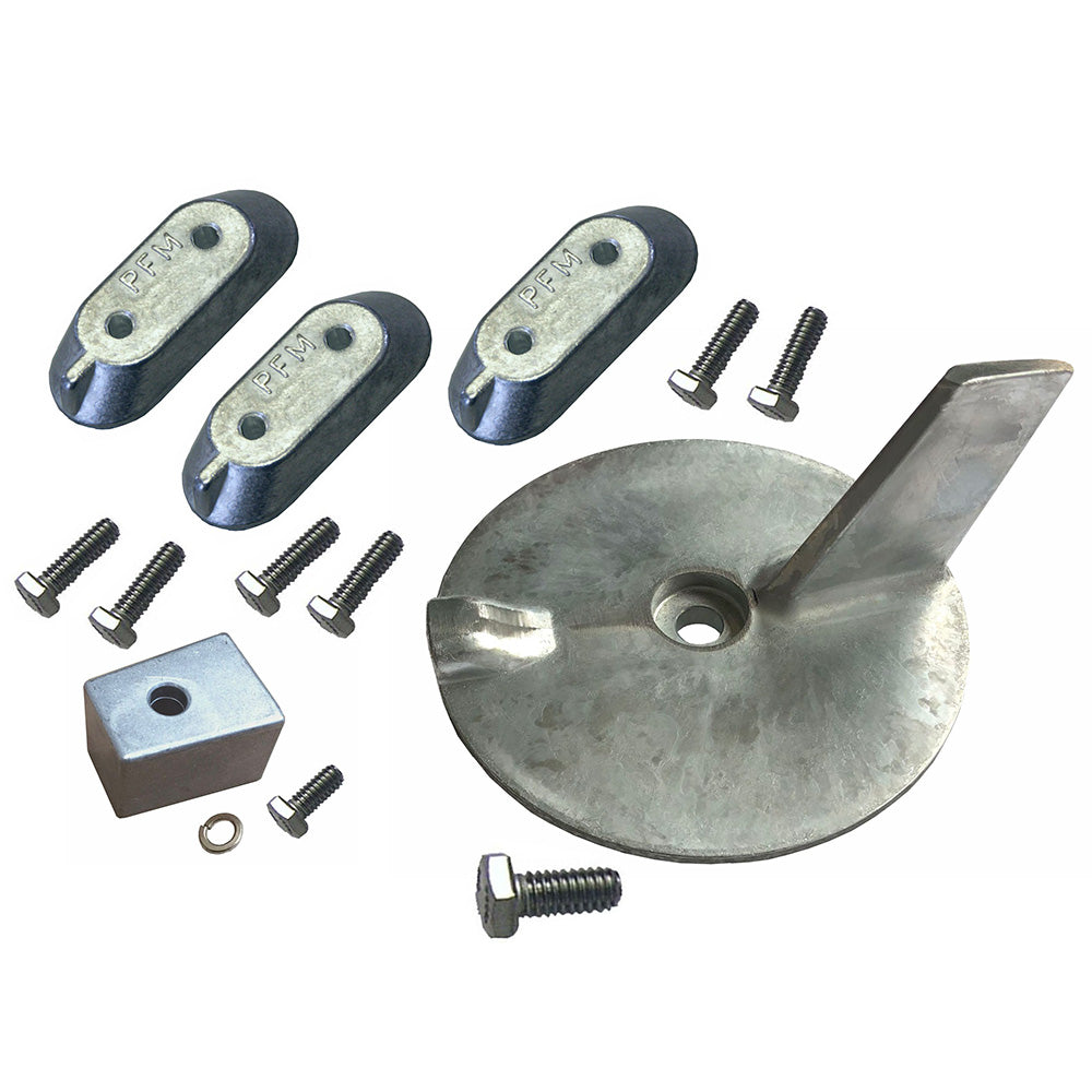 Performance Metals Yamaha 3060HP Outboard Complete Anode Kit  Aluminum 10490A