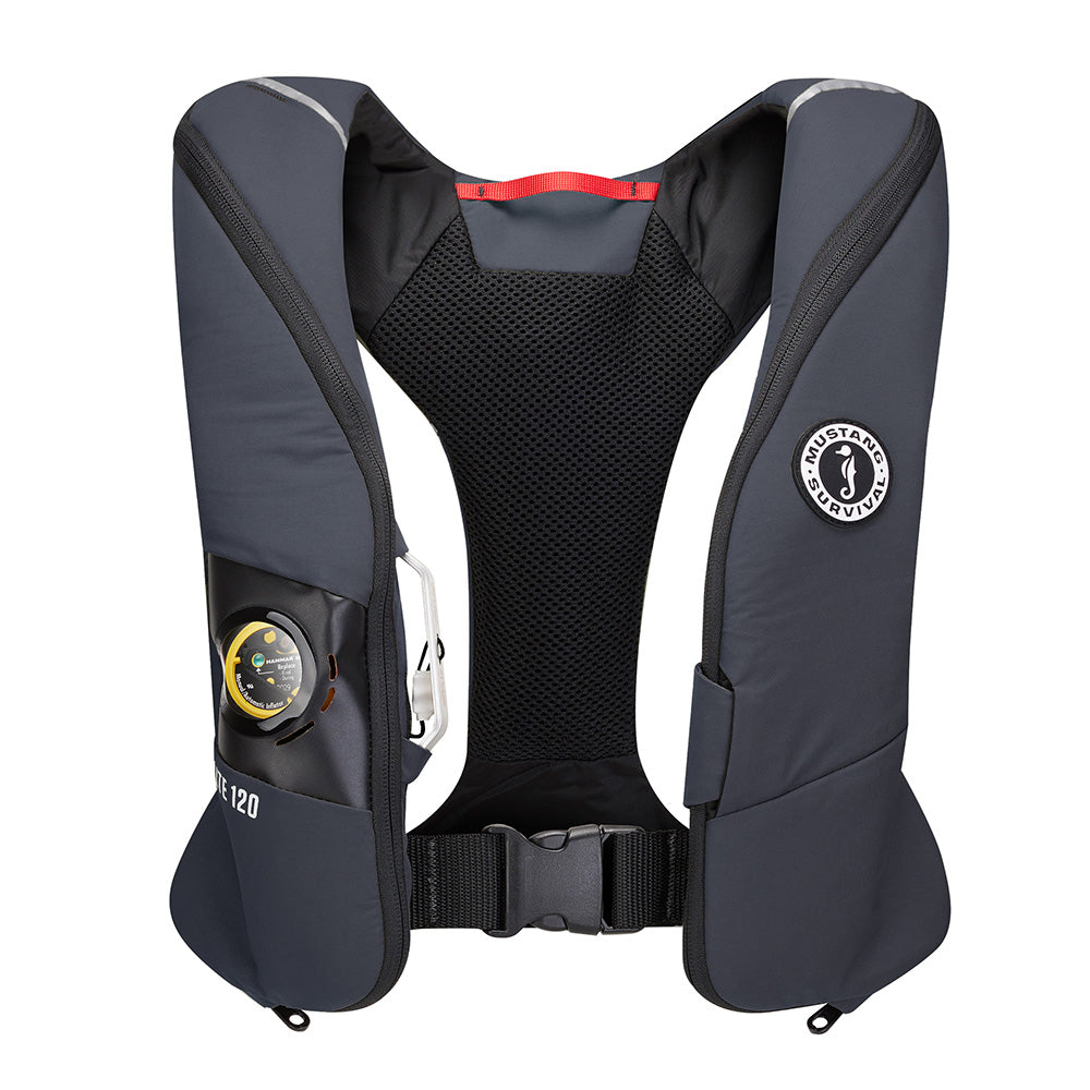 Mustang Elite 120 Coastal Inflatable PFD  Admiral Grey MD51701910