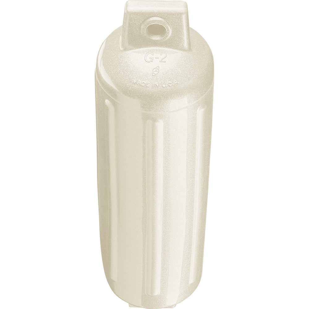 Polyform G2 Twin Eye Fender 45 x 155  Metallic White G2 METALLIC WHITE