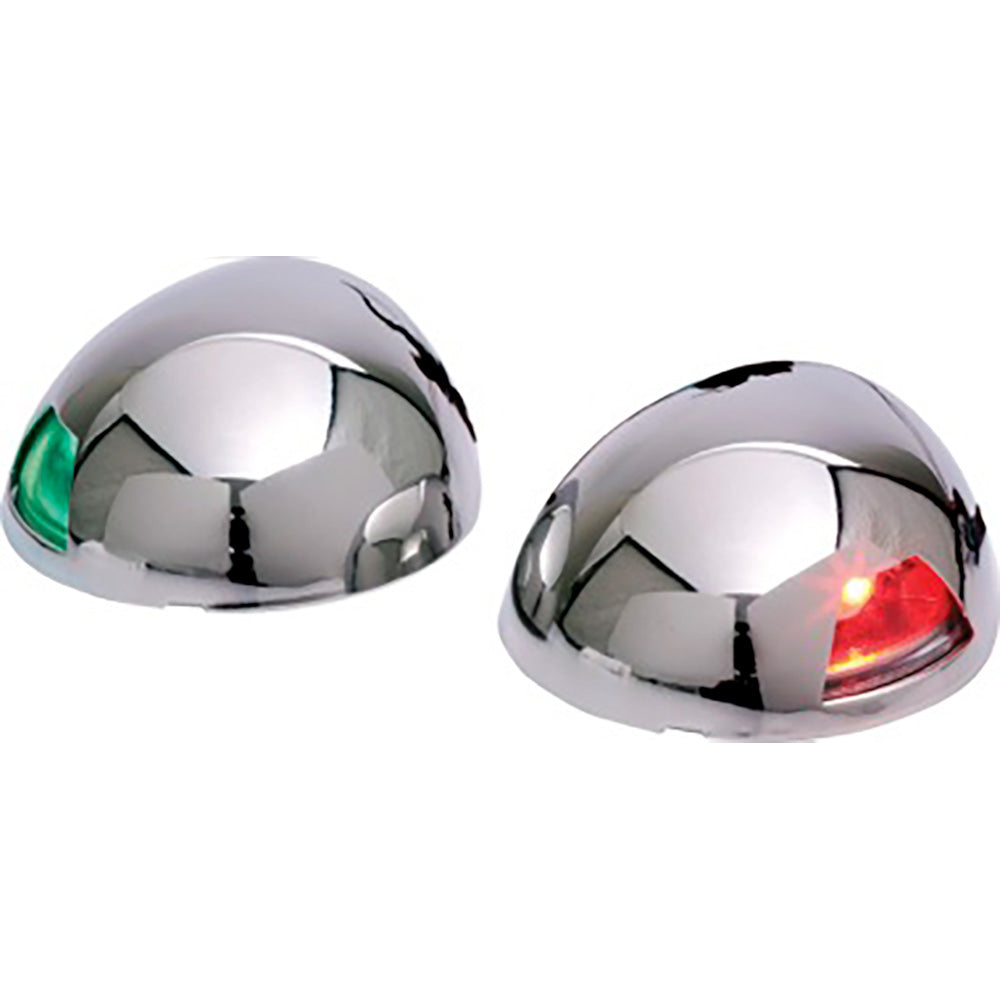 SeaDog LED Top Mount Side Lights  Stamped 304 Stainless Steel HousingInvestment Cast 316 Stainless Steel Base 4000691