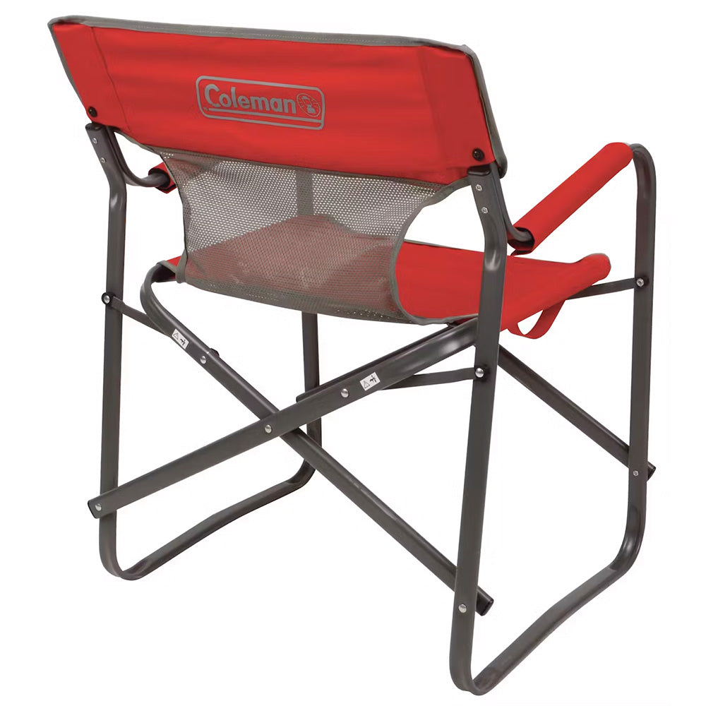 Coleman Outpost Breeze Deck Chair  Red 2000019421