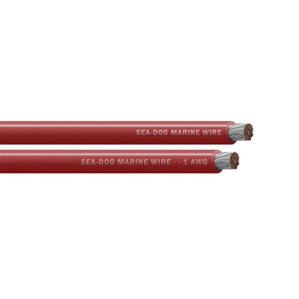 SeaDog 1 AWG Red Battery Cable  100 8001022
