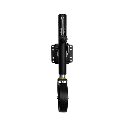 Powerwinch Select Series Jack  1500lb BoltOn Single Wheel Carbon Black 21400J1500B1BR