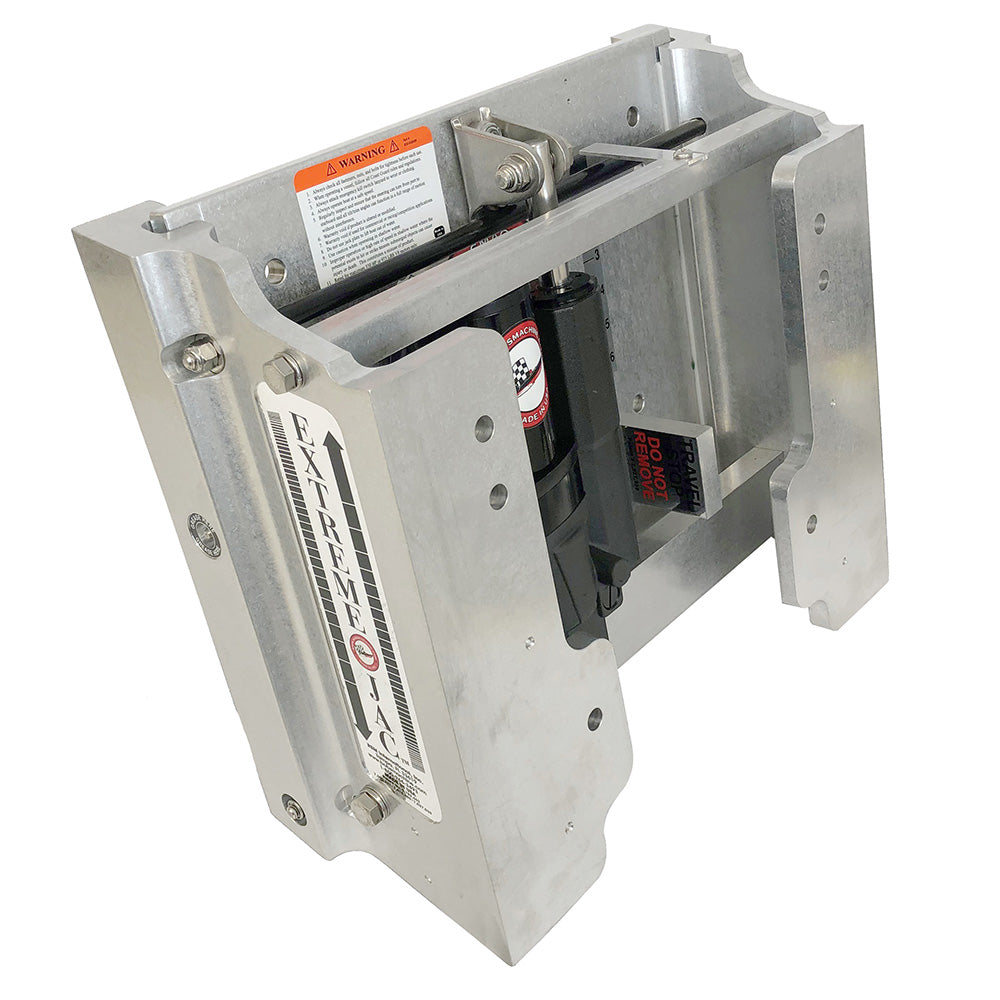 Bobs Machine 6 Extreme Gen 3 Action Series Jack Plate  Silver 100606005NOPCNOSPNNG