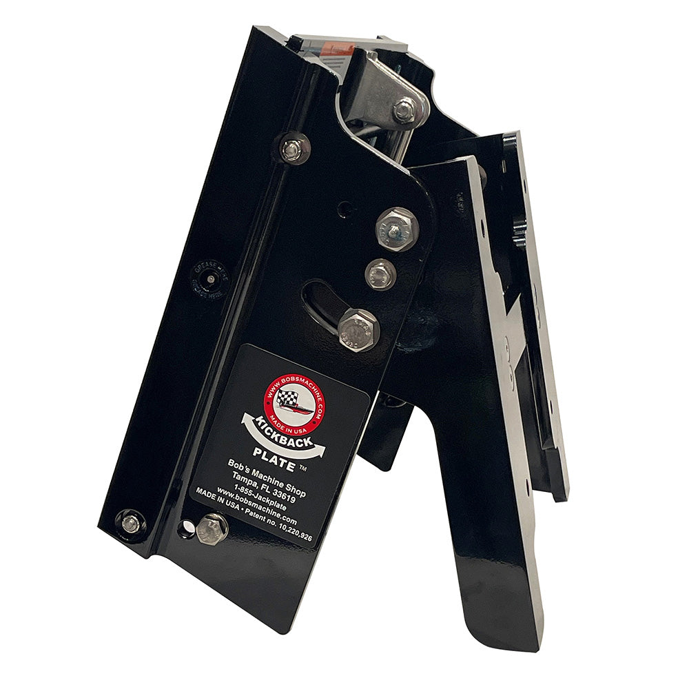 Bobs Machine 6 Hydraulic Action Series KickBack Jac  Powder Coated Gloss Black 100105100PPCGB