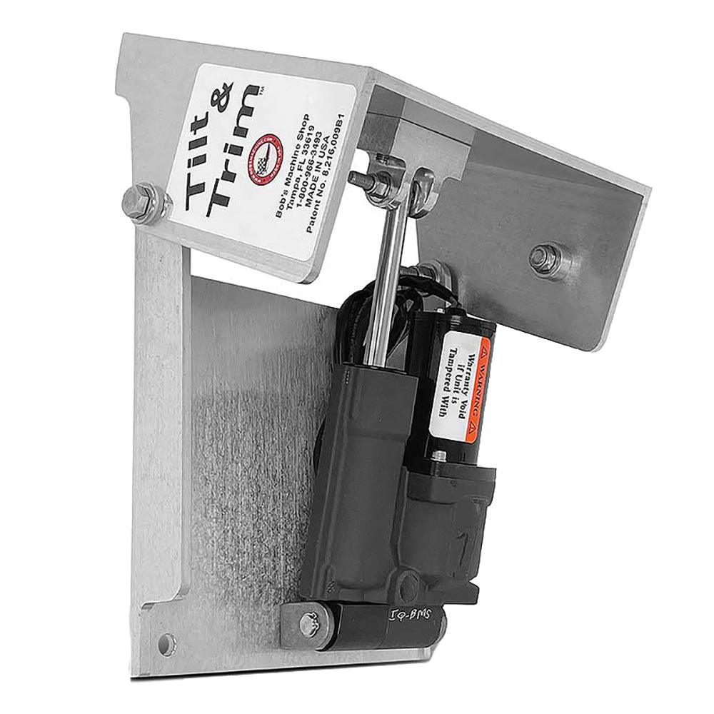 Bobs Machine Action Series Tilt  Trim fClamp on Motors  Silver  30HP 100701100NOPC