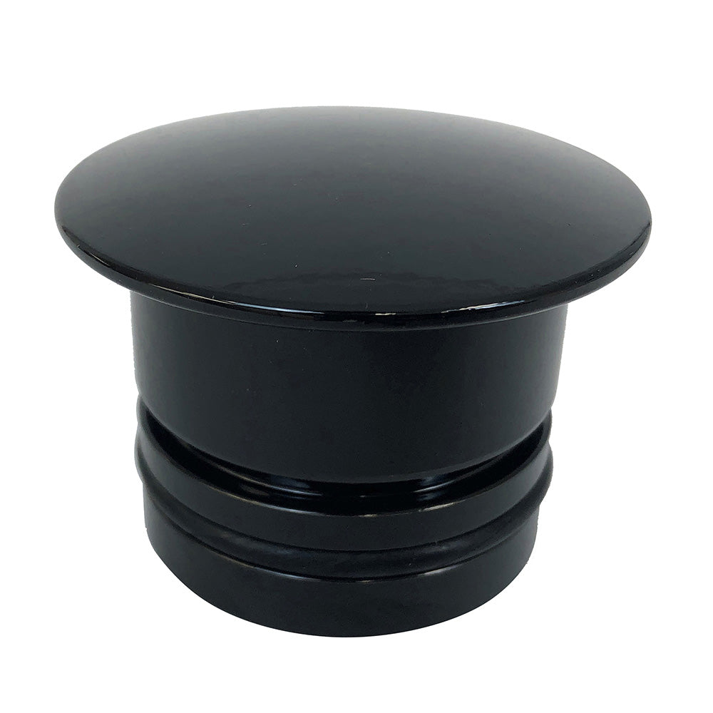 Bobs Machine Deck Plug  Pedestal Seat Plug 177 Hole  Black 311000001PCGBLK