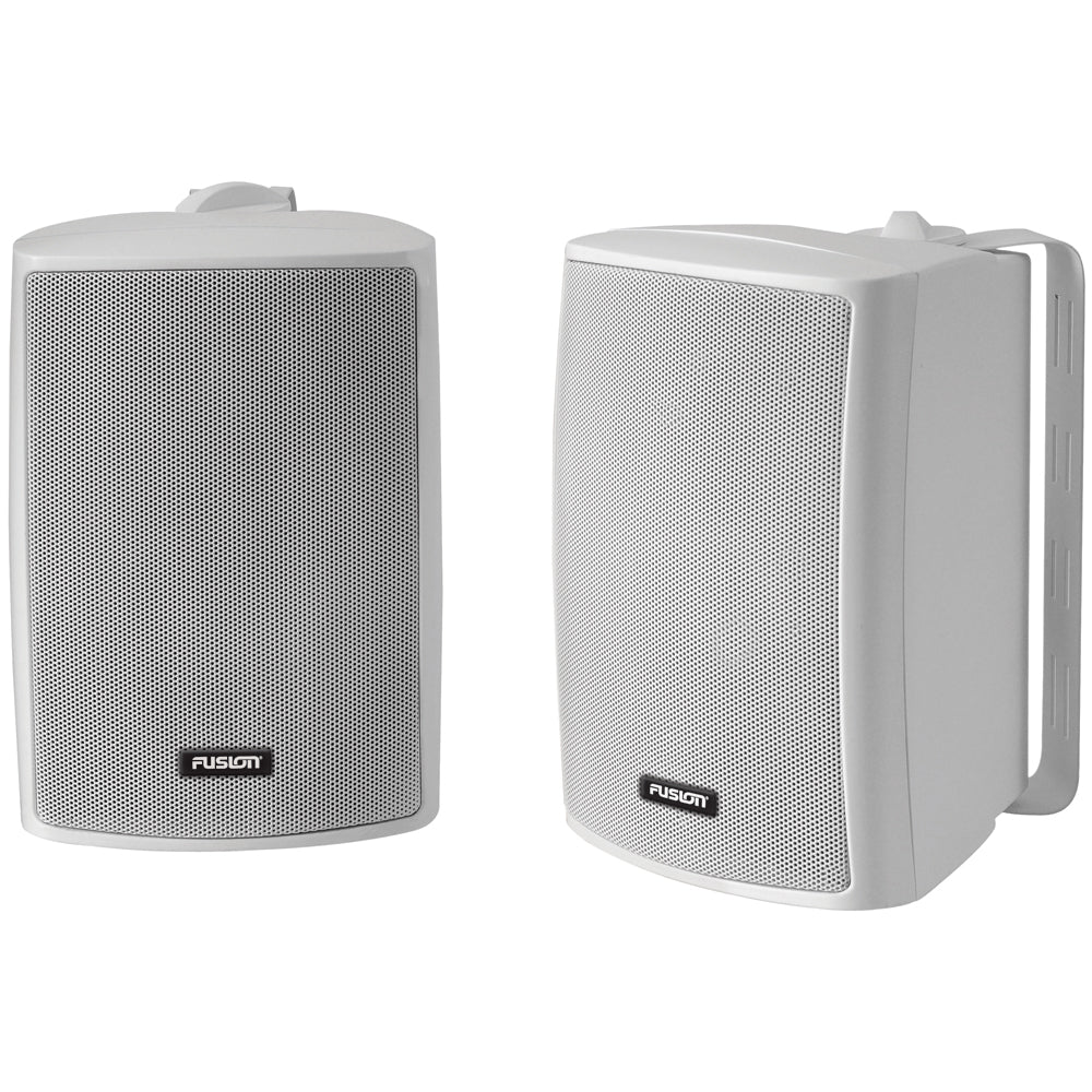 Fusion 4 Compact Marine Box Speakers  Pair White MSOS420