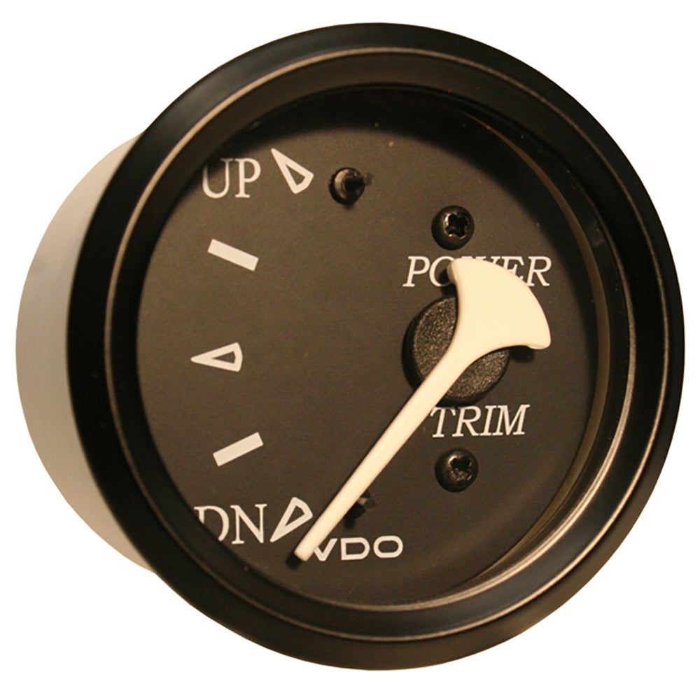 VDO Cockpit Marine Trim Gauge  f MercuryVolvoYamaha 2001 Engines  Black DialBezel 38211803