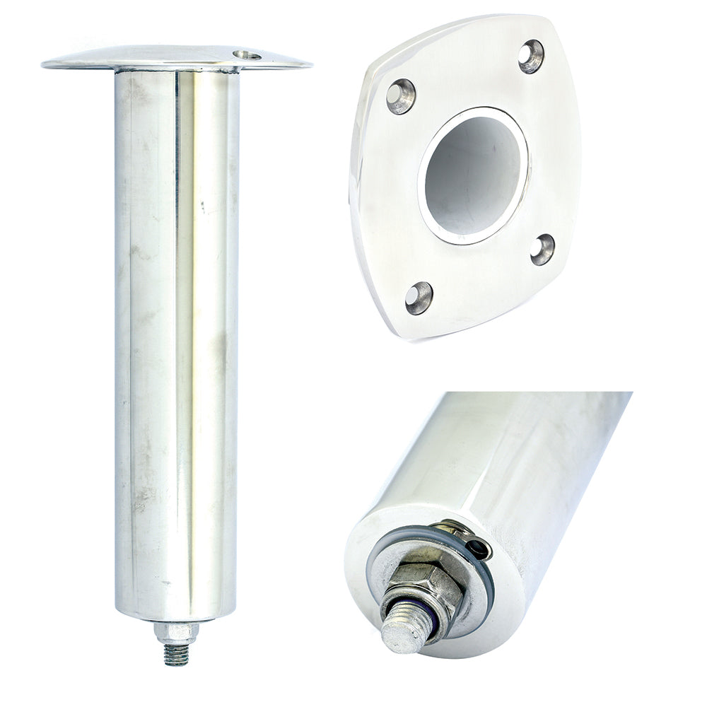 Tigress 4 Hole Extra Long Swivel Rectangular Head Rod Holder  0 Degree  1212 88522XL