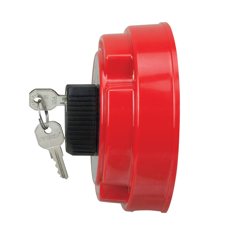 Perko Medium Duty Battery Selector Switch wKey Lock 8502DP