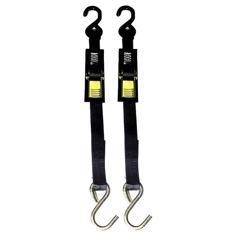 Rod Saver Quick Release Trailer TieDown  1 x 2  Pair 1QRTD2