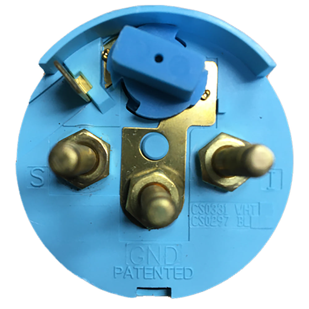 Faria Euro Black 2 Tank Level Gauge  Potable Water 12830