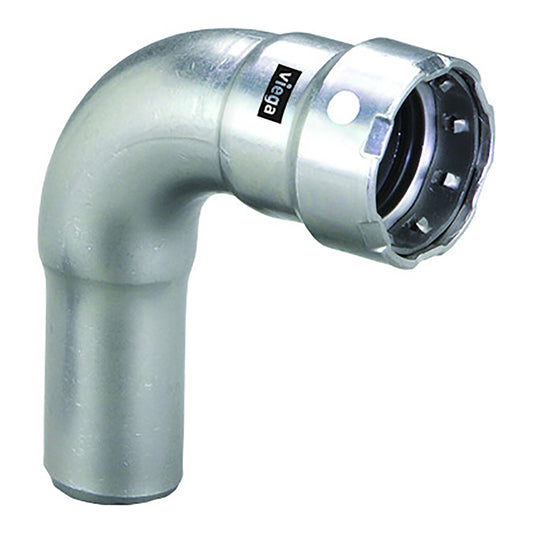 Viega MegaPress 112 90 Stainless Steel 304 Elbow Street  Press Connection  Smart Connect Technology 95045