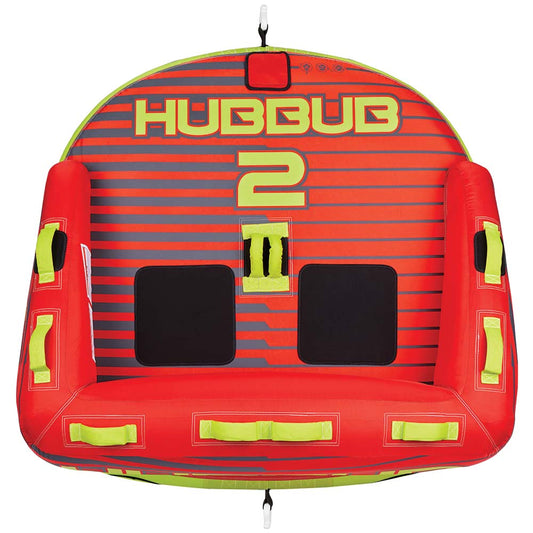 Full Throttle Hubbub 2 Towable Tube  2 Rider  Red 30340010000221