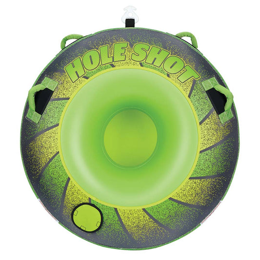 Full Throttle Hole Shot Towable Tube  1 Rider  Green 30200040000121