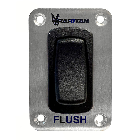 Raritan Momentary Flush Switch wStainless Steel Faceplate PRS