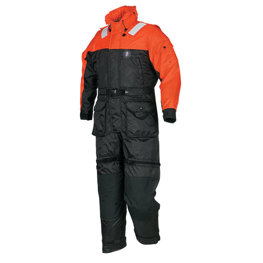 Mustang Deluxe AntiExposure Coverall  Work Suit  OrangeBlack  XXL MS217533XXL206