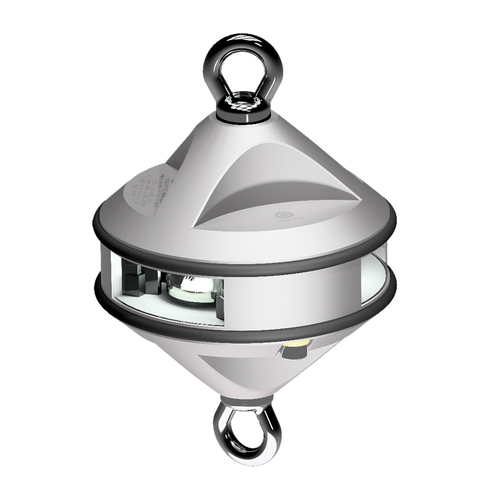 Lopolight Series 200012  Hoist Light  2NM  White  Silver Housing 200012G2H1C