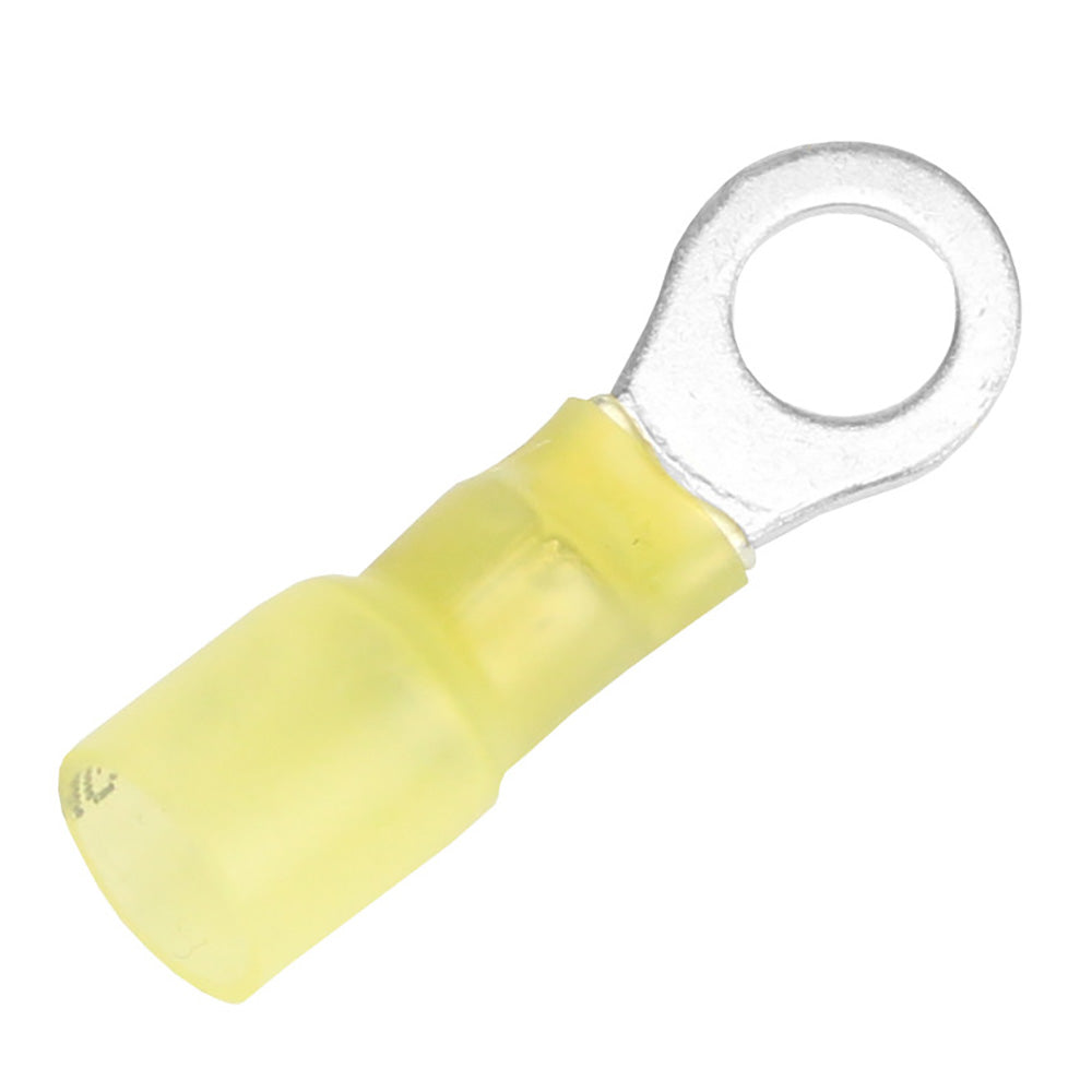 Pacer 1210 AWG Heat Shrink Ring Terminal  14 Stud Size  100 Pack TE1014R100